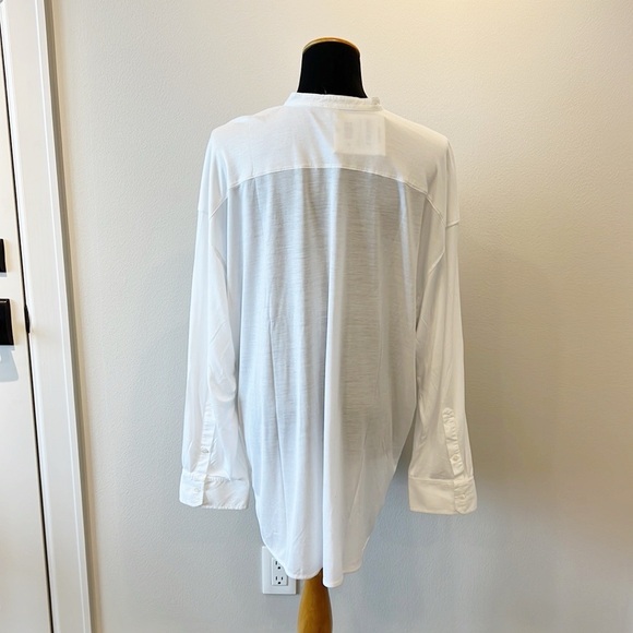 NWT Toteme Longline Fluid Jersey Top - Picture 4 of 12